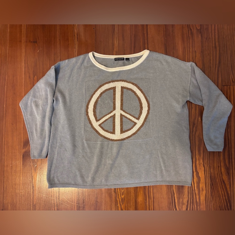 PEACE Sweater XL